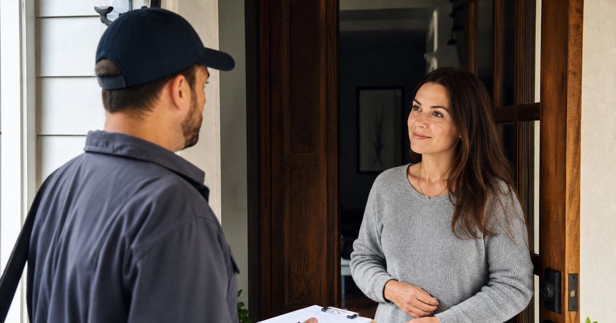 What should a pest control technician do when a customer reports a reinfestation?