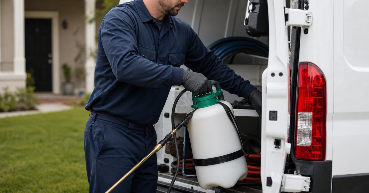 How do you plan the most efficient pest control route for a busy day?